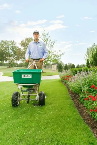 Lawn Fertilization Spreader at Weedex Lawn Care